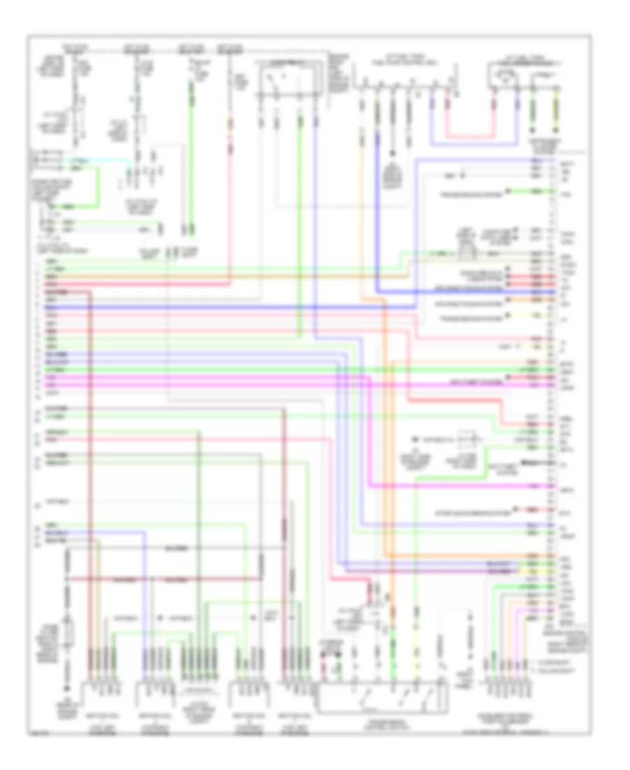 4.7L, Engine Performance Wiring Diagram (6 of 6) for Toyota Tundra 2007