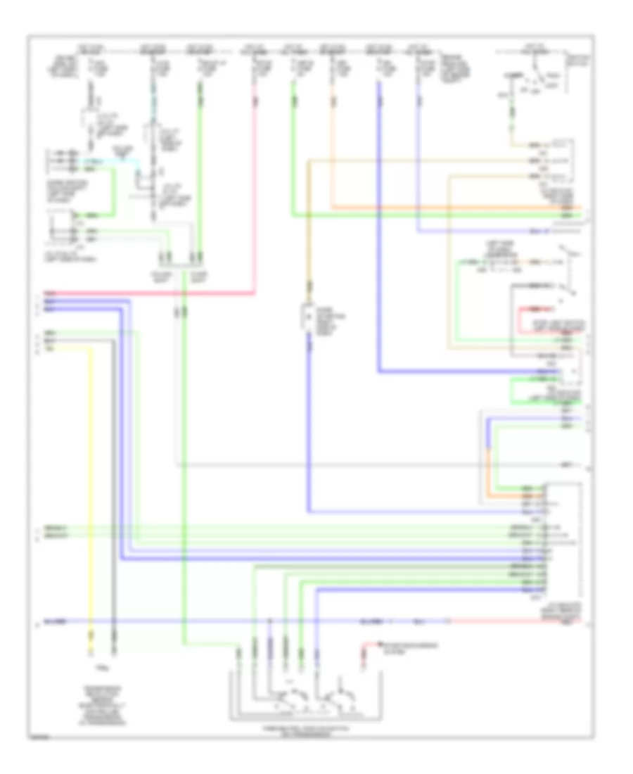 4.0L, AT Wiring Diagram (2 of 3) for Toyota Tundra 2007