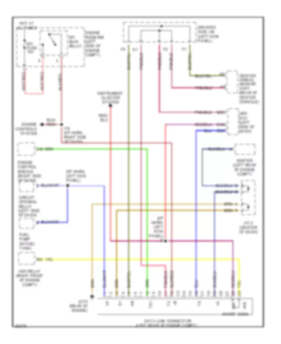 Computer Data Lines for Toyota Tercel DX 1995