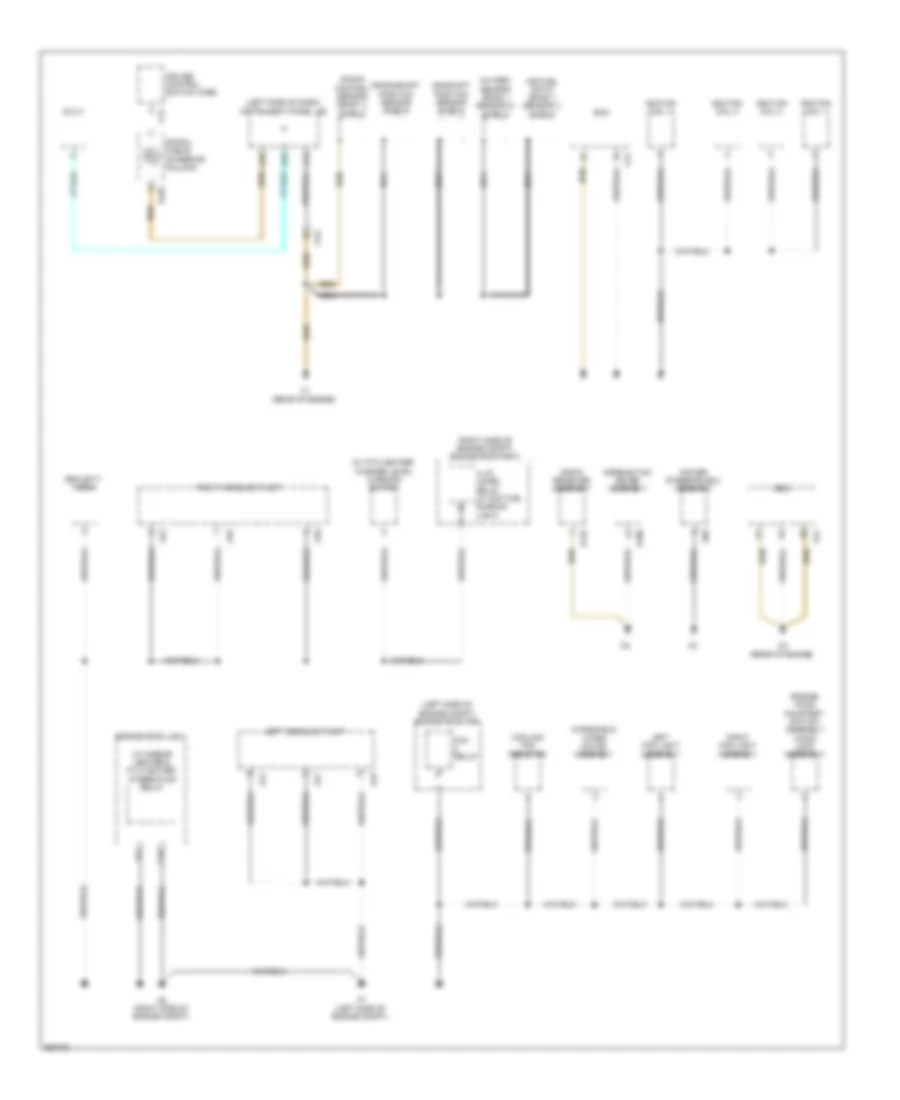 Ground Distribution Wiring Diagram 1 of 3 for Toyota Yaris L 2013