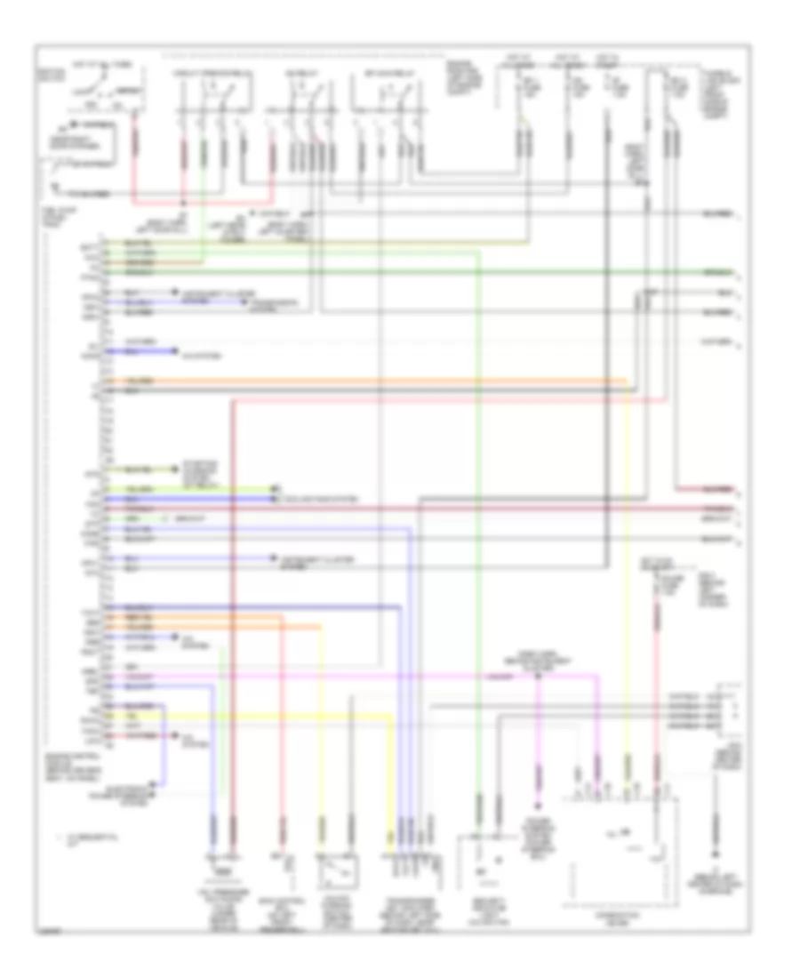 1 8L Engine Performance Wiring Diagram 1 of 3 for Toyota MR2 2005