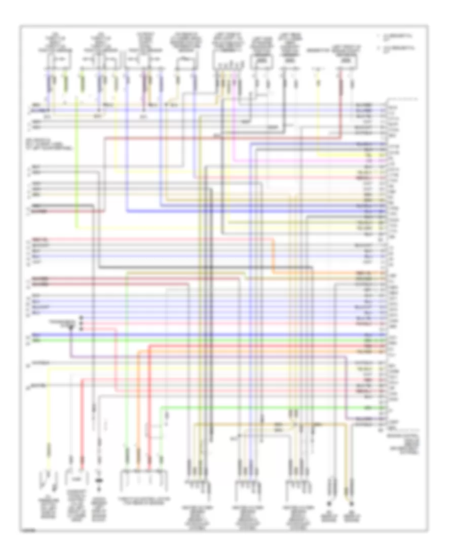 1.8L, Engine Performance Wiring Diagram (3 of 3) for Toyota MR2 2005