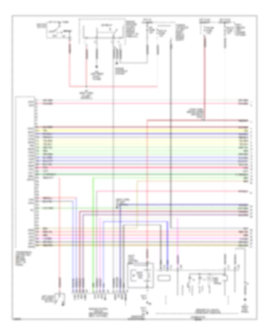 Transmission Wiring Diagram 1 of 3 for Toyota MR2 2005