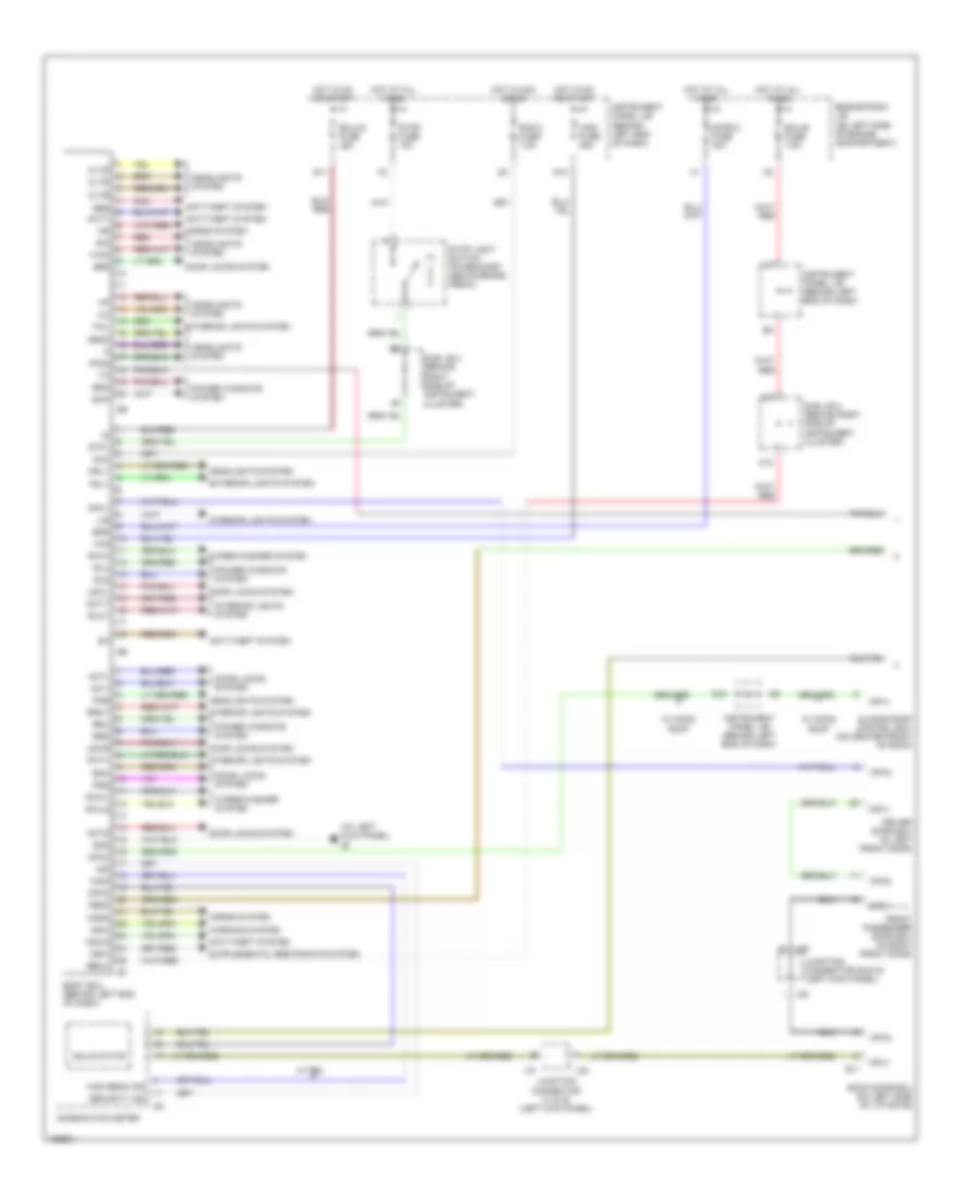 Body Control Modules Wiring Diagram 1 of 2 for Toyota Sequoia Limited 2004