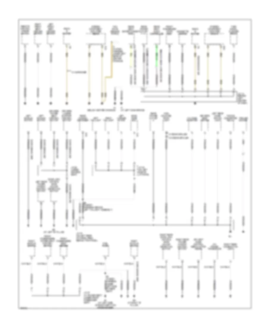 Ground Distribution Wiring Diagram 3 of 3 for Toyota Sequoia Limited 2004