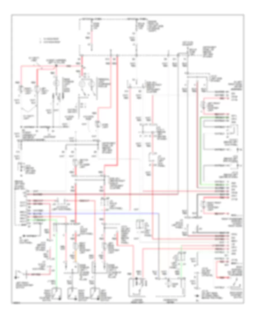 Courtesy Lamps Wiring Diagram for Toyota Sequoia Limited 2004