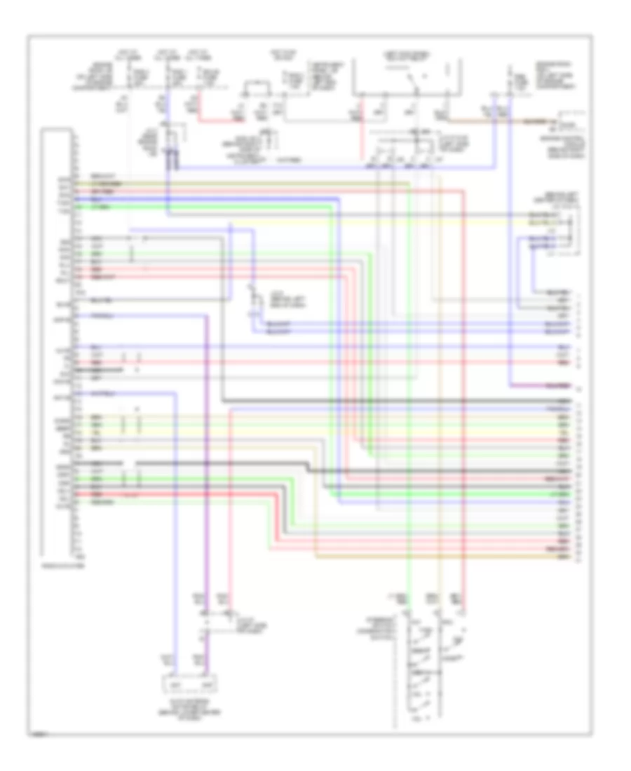10 Speaker System Wiring Diagram with Rear Entertainment 1 of 3 for Toyota Sequoia Limited 2004