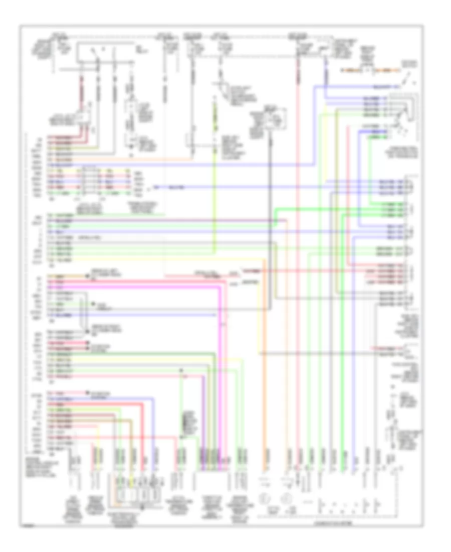 A T Wiring Diagram for Toyota Sequoia Limited 2004