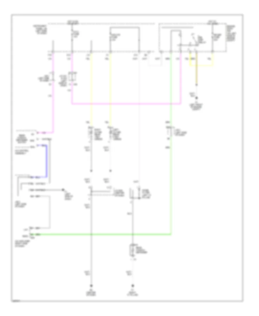 Defoggers Wiring Diagram, Hybrid for Toyota Camry LE 2009
