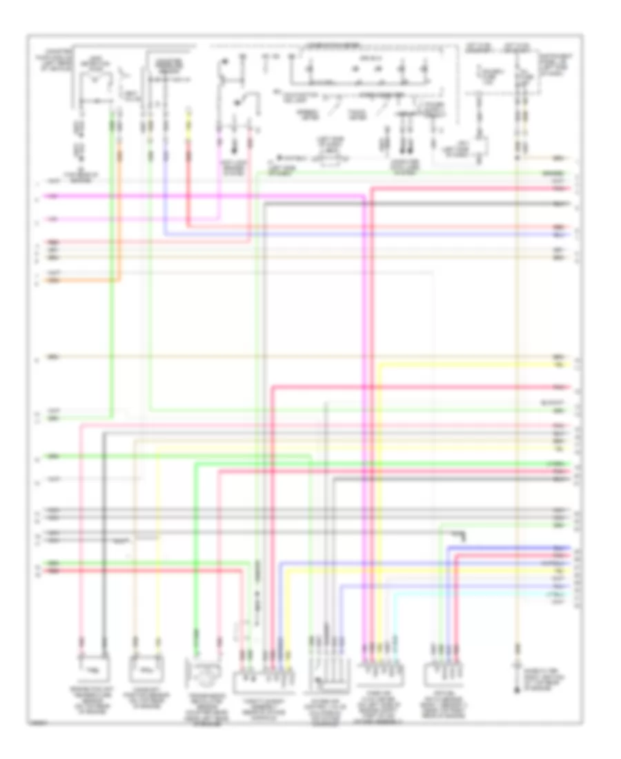 2 4L Engine Controls Wiring Diagram 3 of 4 for Toyota Camry LE 2009
