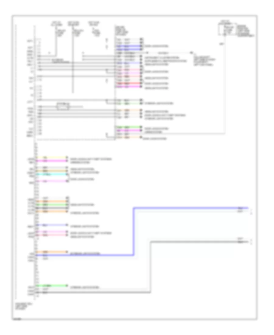 Body ECU Wiring Diagram 1 of 2 for Toyota Tundra Limited 2007
