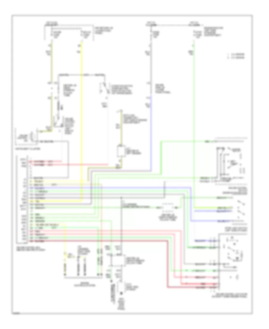 Cruise Control Wiring Diagram for Toyota 4Runner 1996
