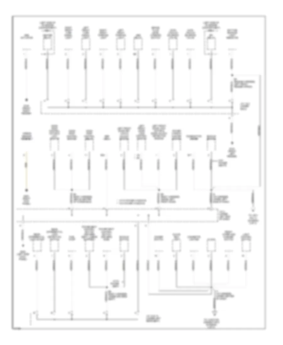 Ground Distribution Wiring Diagram 1 of 3 for Toyota 4Runner 1996