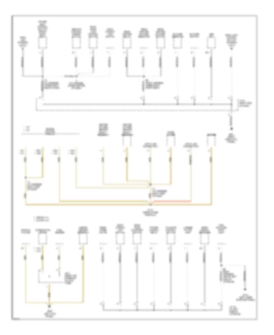 Ground Distribution Wiring Diagram 3 of 3 for Toyota 4Runner 1996