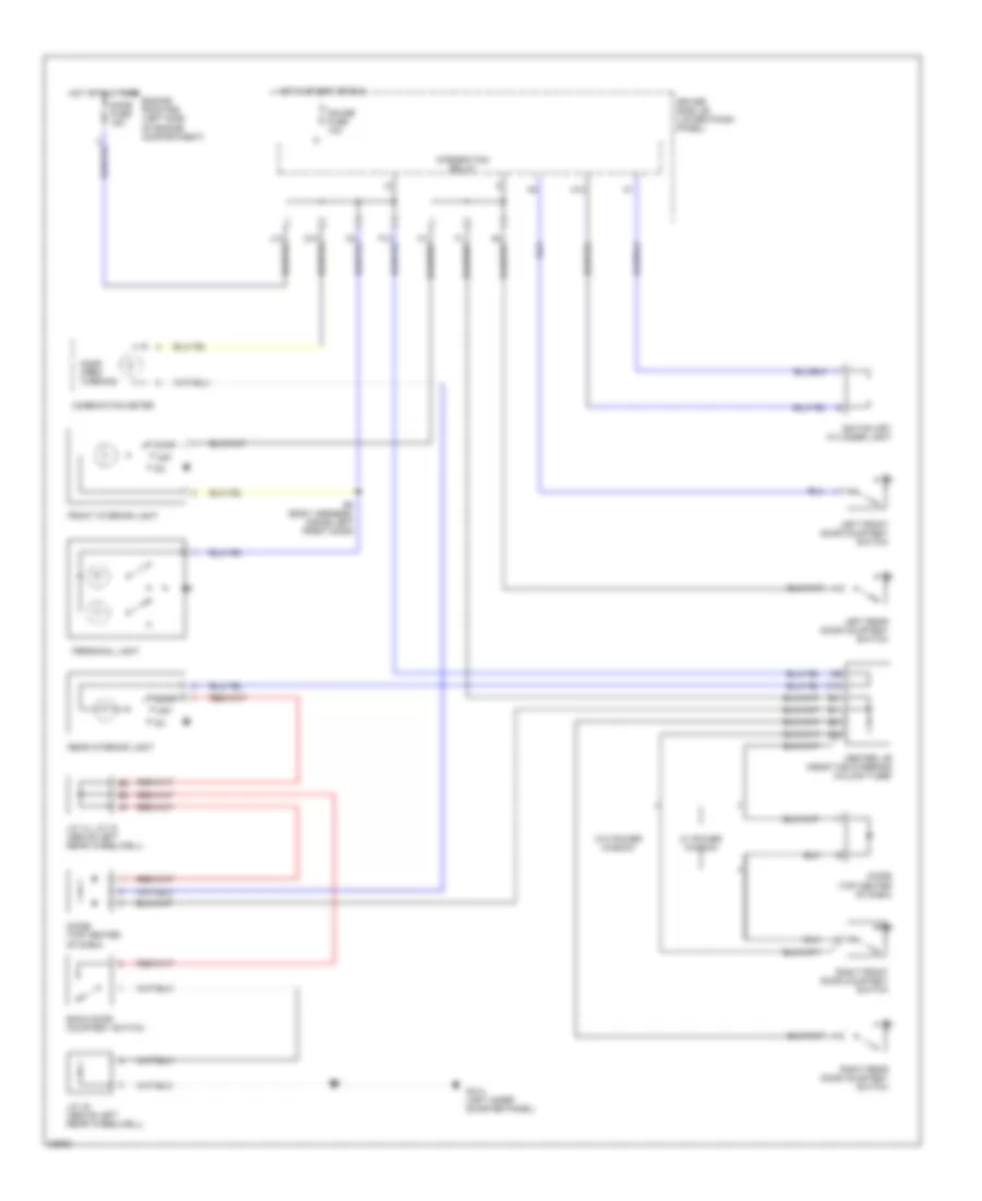 Courtesy Lamps Wiring Diagram for Toyota 4Runner 1996