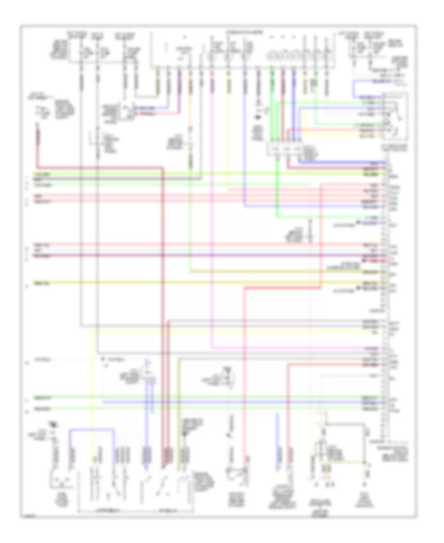 3.4L, Engine Performance Wiring Diagrams (3 of 3) for Toyota Tundra 2001