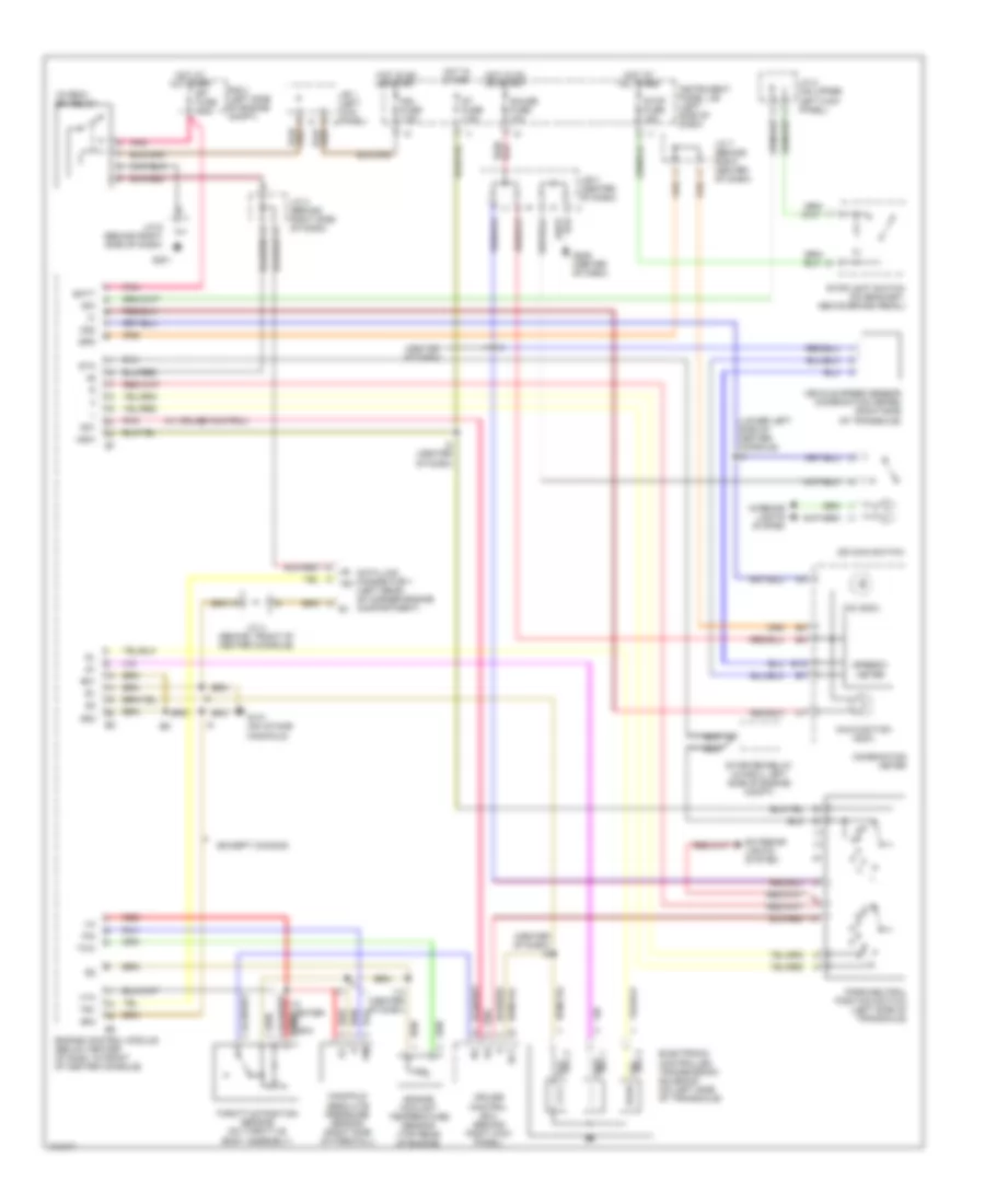 A T Wiring Diagram for Toyota Celica GT 1999