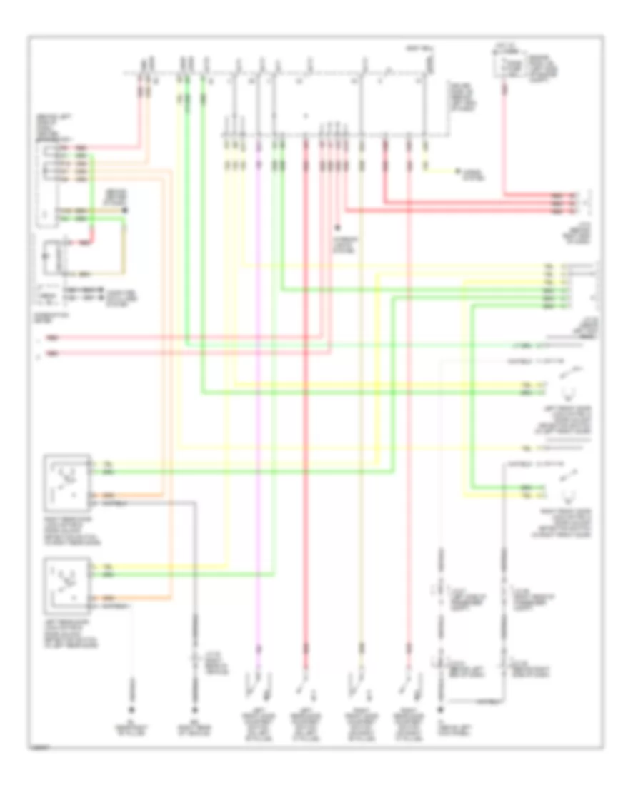 Forced Entry Wiring Diagram (2 of 2) for Toyota Prius 2005