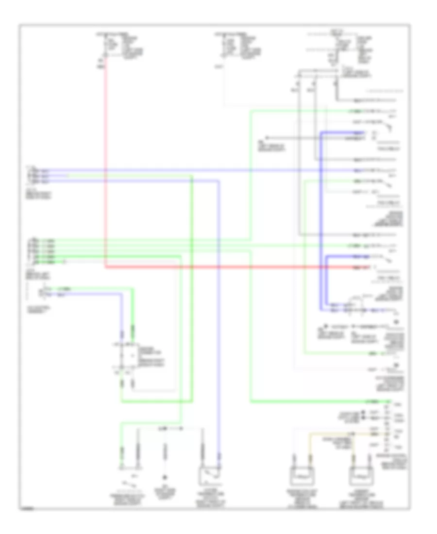 Cooling Fan Wiring Diagram for Toyota Prius 2005