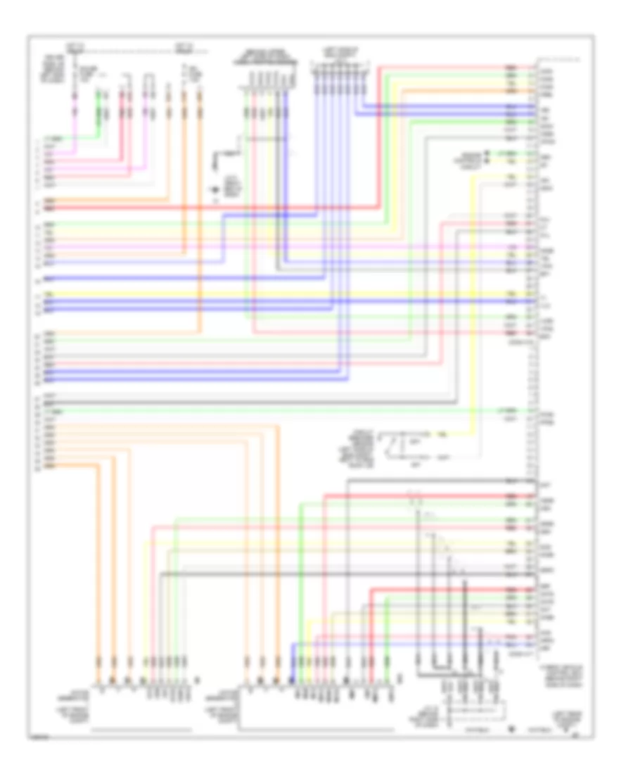 Hybrid System Wiring Diagram 7 of 7 for Toyota Prius 2005