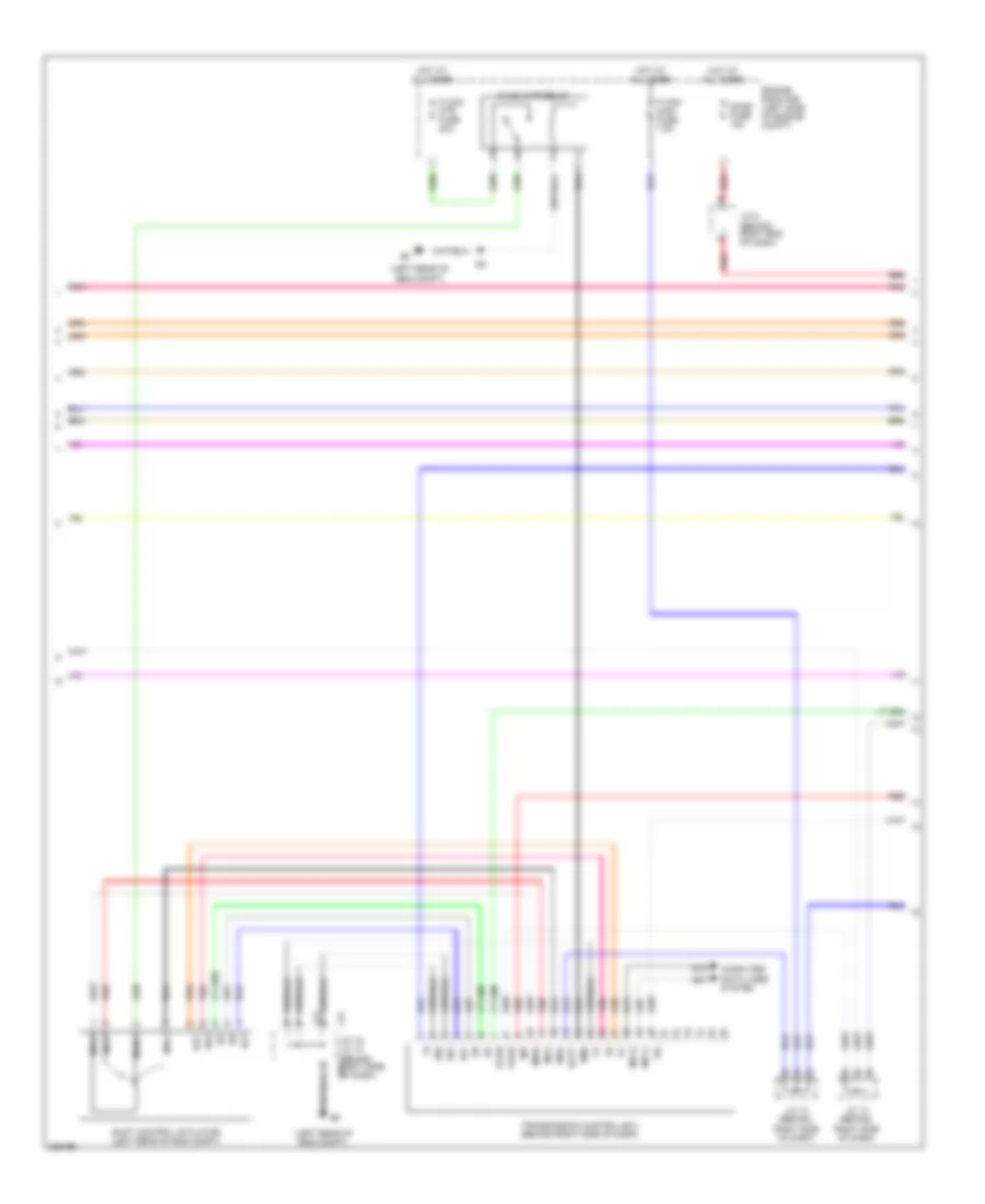 Transmission Wiring Diagram (3 of 5) for Toyota Prius 2005