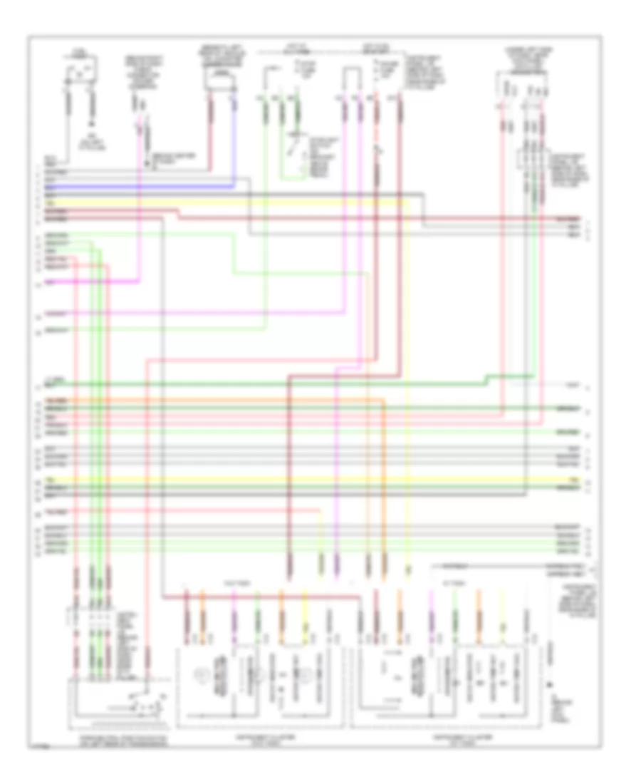 1.5L, Engine Performance Wiring Diagram (2 of 4) for Toyota ECHO 2003