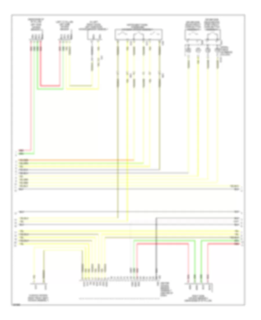 Supplemental Restraints Wiring Diagram 2 of 3 for Toyota Yaris SE 2013