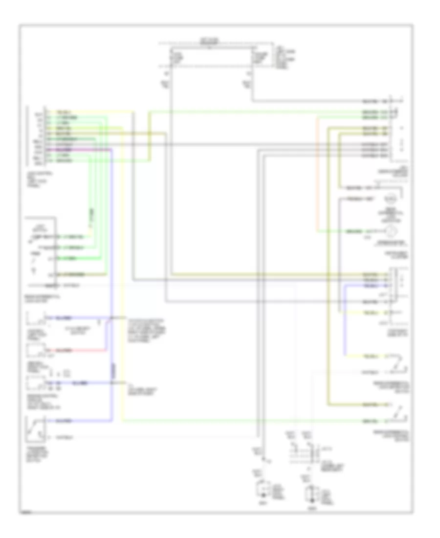 Rear Differential Lock Wiring Diagram for Toyota 4Runner Limited 1996