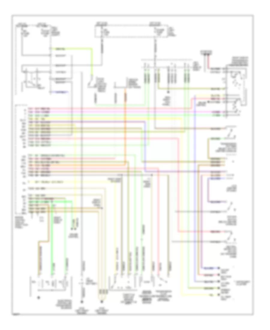Transmission Wiring Diagram for Toyota 4Runner Limited 1996