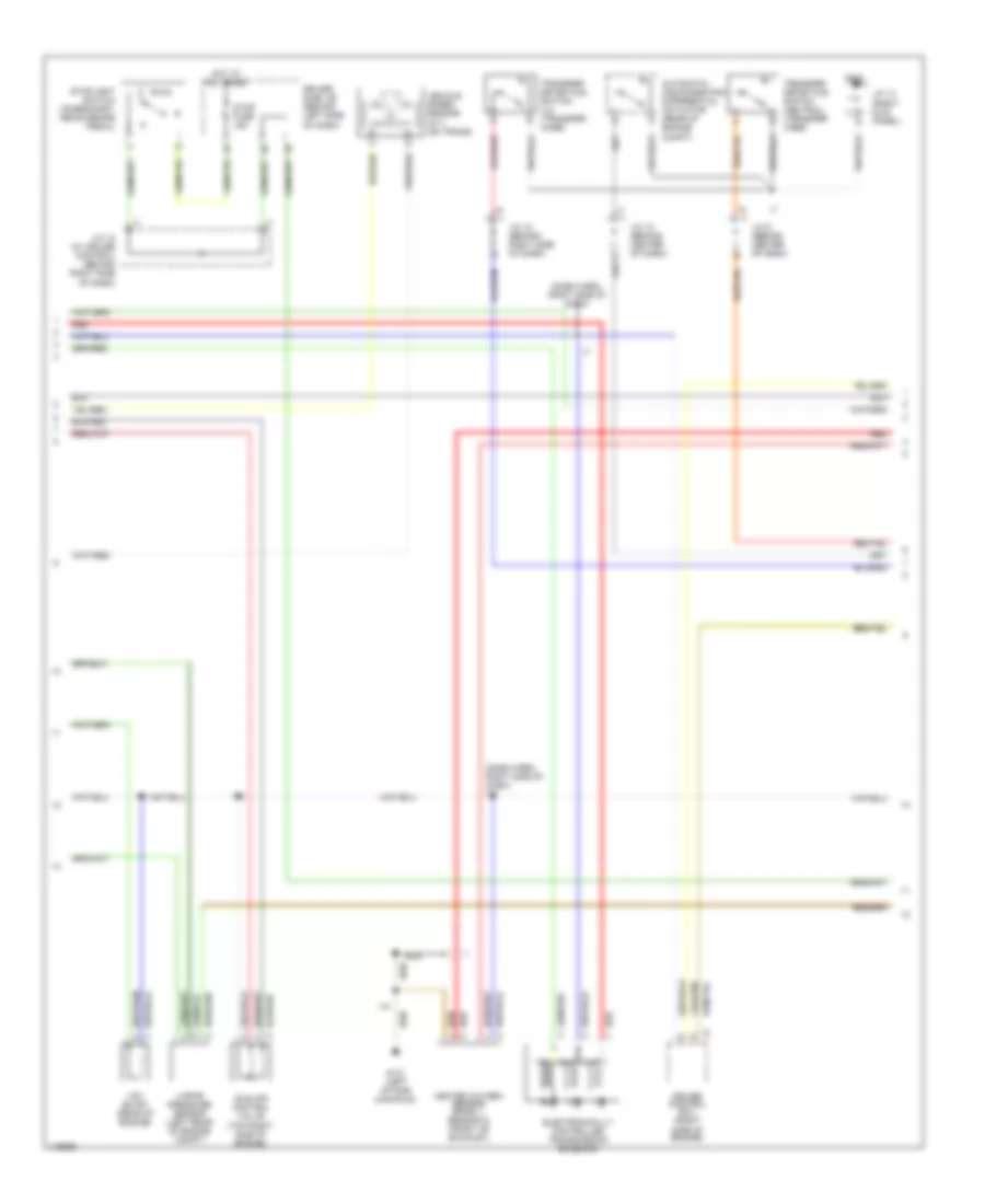 3.4L, Engine Performance Wiring Diagrams (2 of 3) for Toyota Tundra Limited 2001