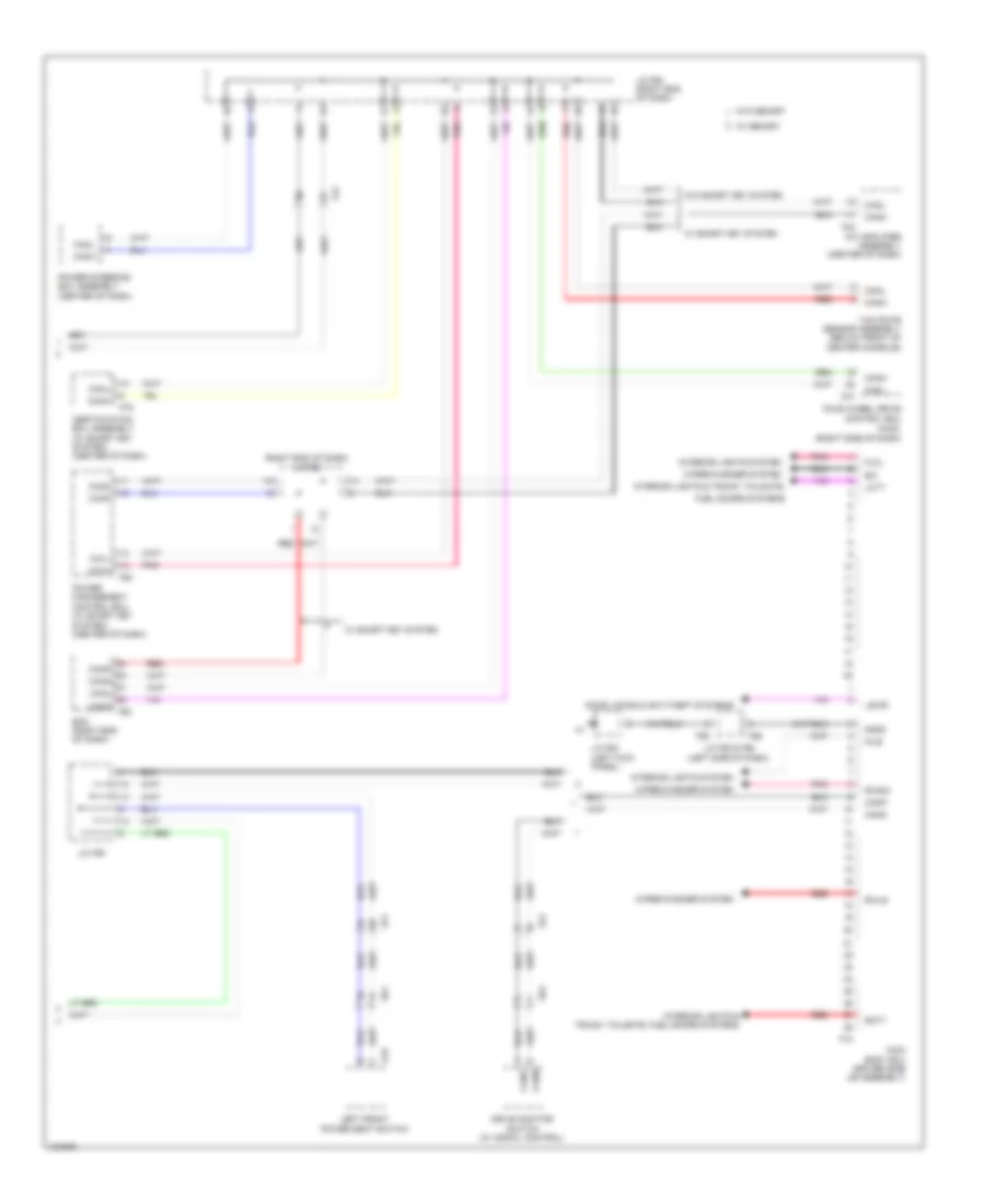 Body Control Modules Wiring Diagram 2 of 2 for Toyota 4Runner Limited 2014