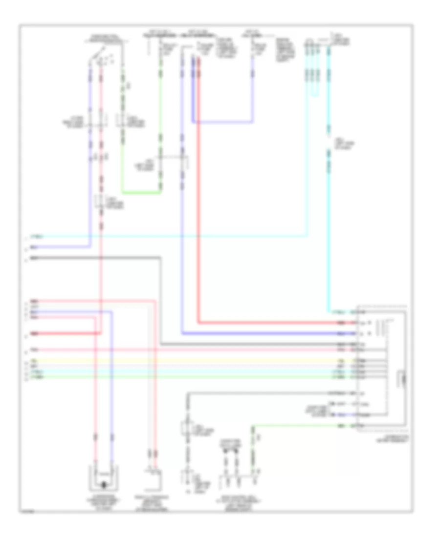 Parking Assistant Wiring Diagram (2 of 2) for Toyota 4Runner Limited 2014