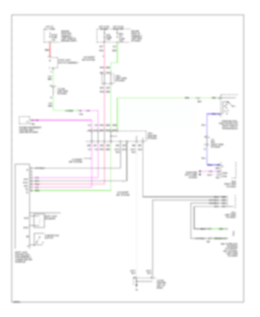 Shift Interlock Wiring Diagram for Toyota 4Runner Limited 2014