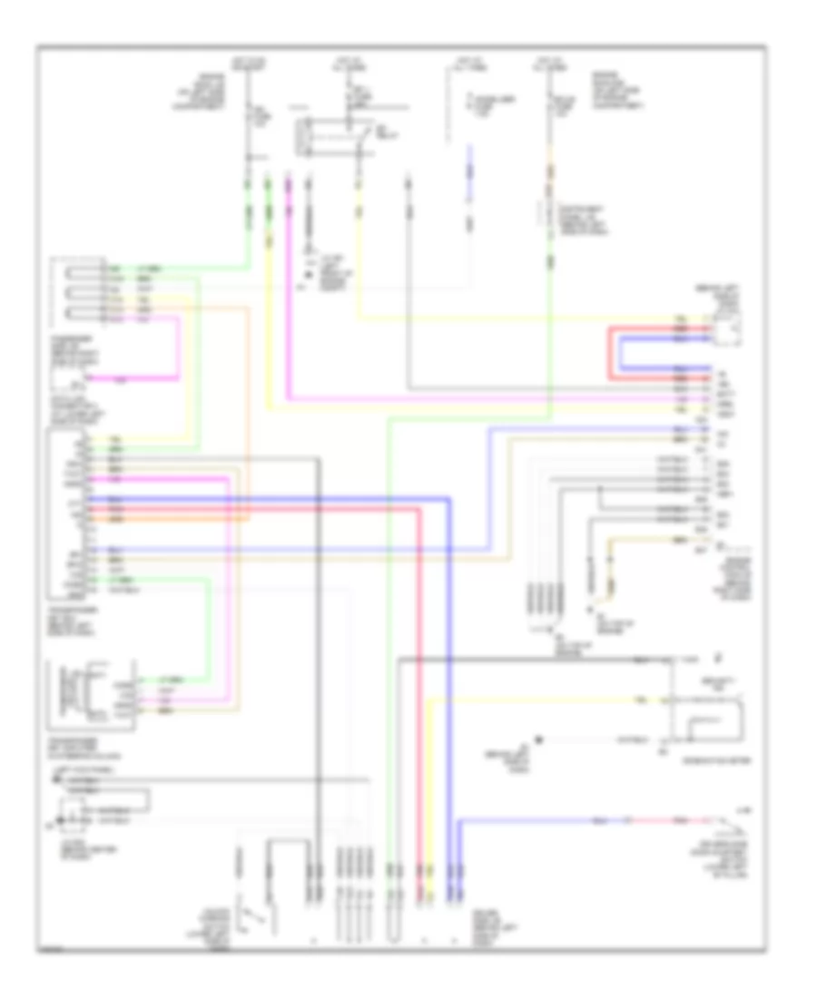 Immobilizer Wiring Diagram, without Smart Key System for Toyota Avalon Limited 2007