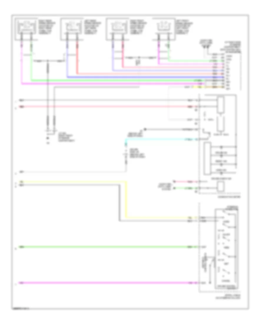 Dynamic Laser Cruise Control Wiring Diagram (3 of 3) for Toyota Avalon Limited 2007