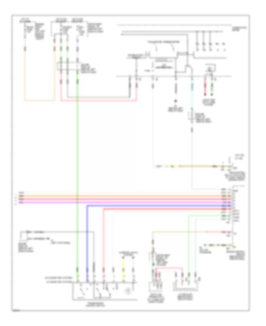 A T Wiring Diagram 3 of 3 for Toyota Avalon Limited 2007