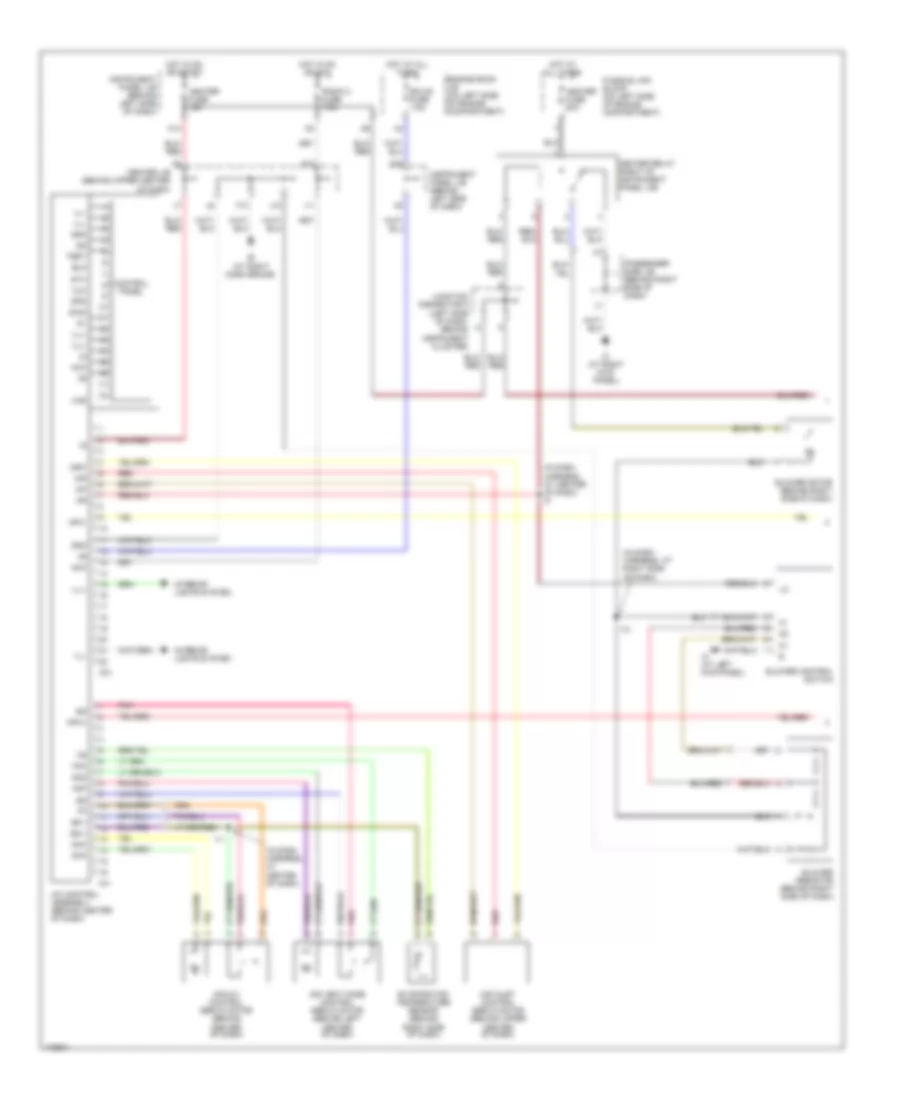 2 4L Manual A C Wiring Diagram 1 of 2 for Toyota Highlander 2003