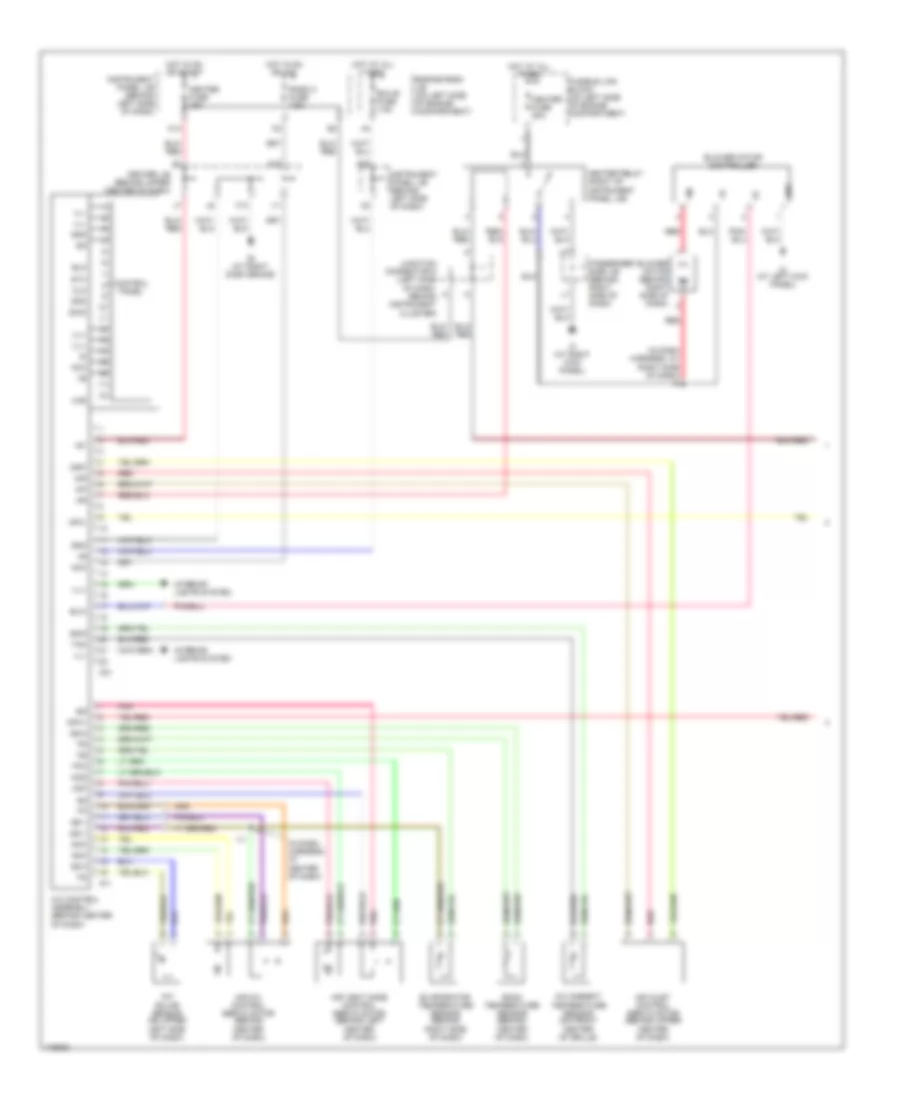 3 0L Automatic A C Wiring Diagram 1 of 2 for Toyota Highlander 2003