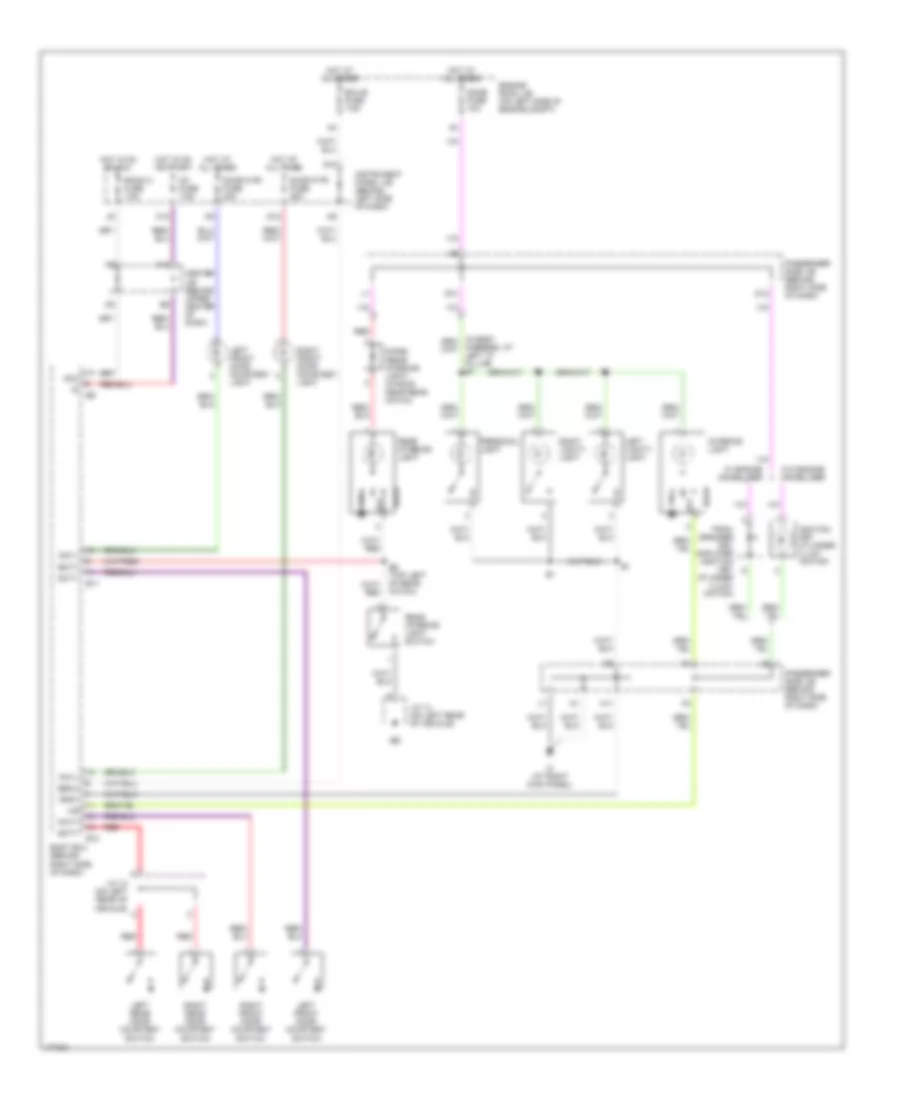 Courtesy Lamps Wiring Diagram for Toyota Highlander 2003