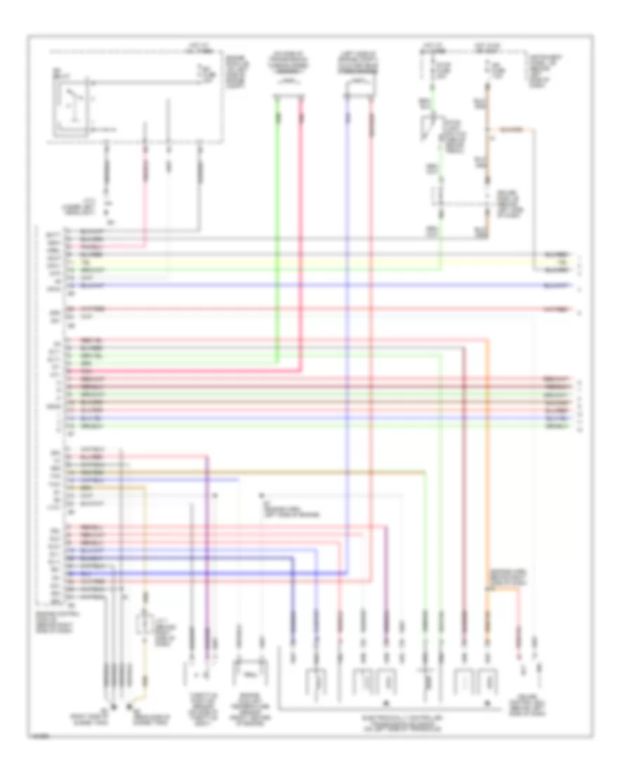 3 0L A T Wiring Diagram 1 of 2 for Toyota Highlander 2003