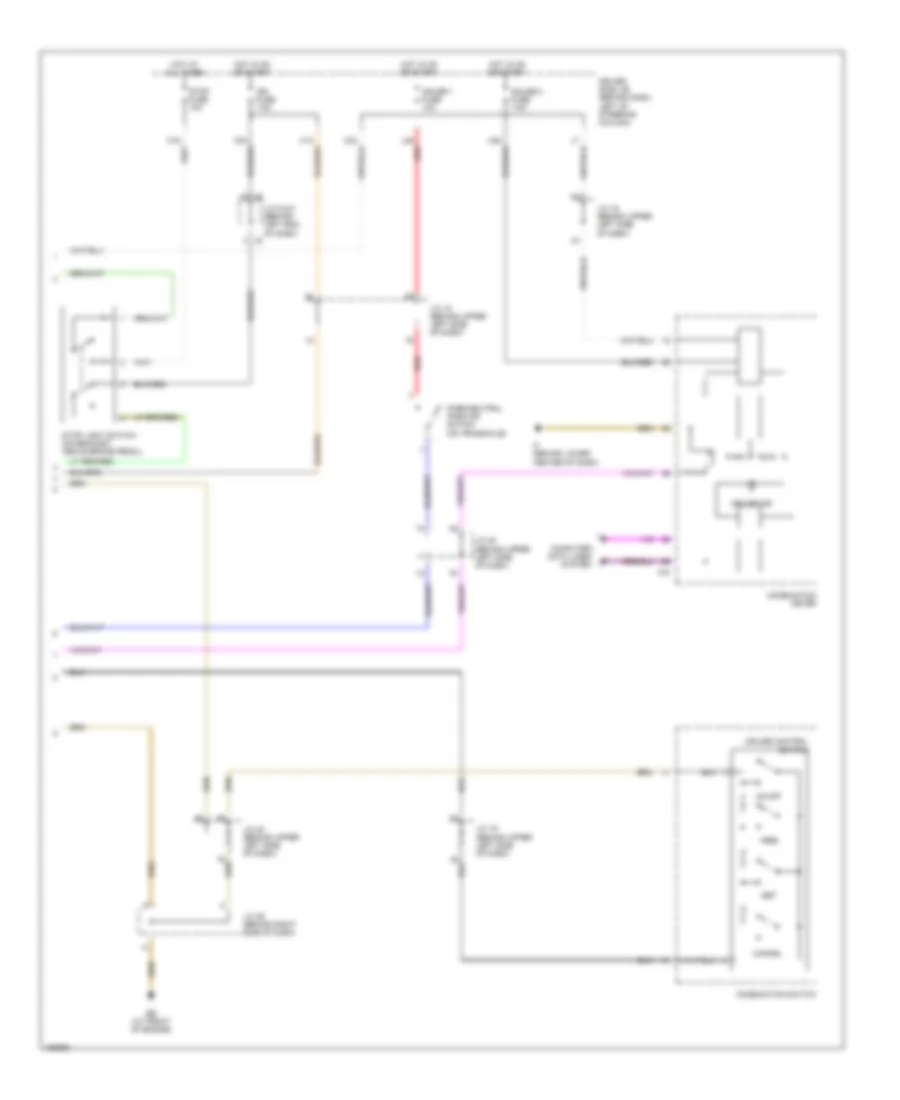 Cruise Control Wiring Diagram (2 of 2) for Toyota Sienna CE 2004