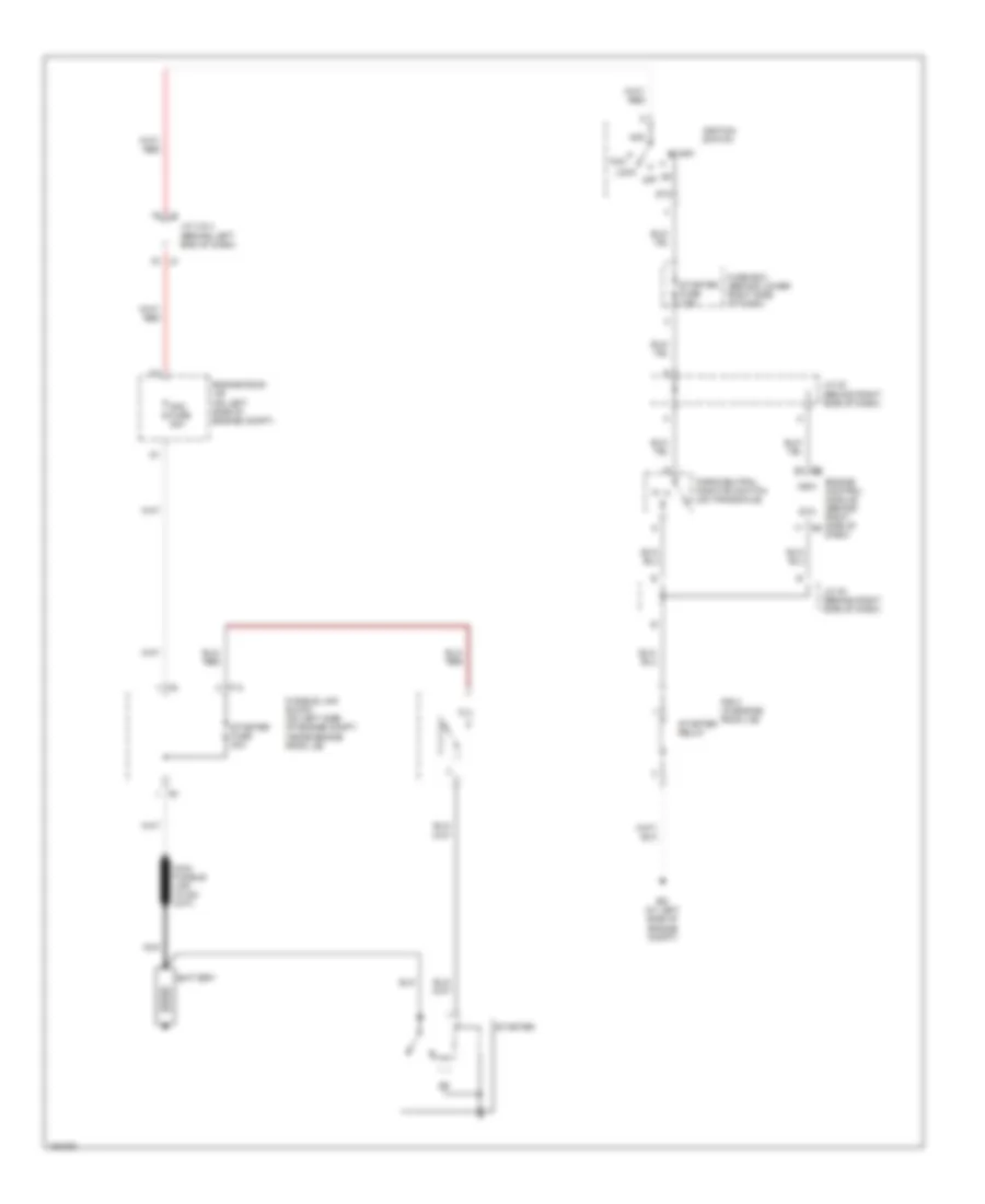 Starting Wiring Diagram for Toyota Sienna CE 2004