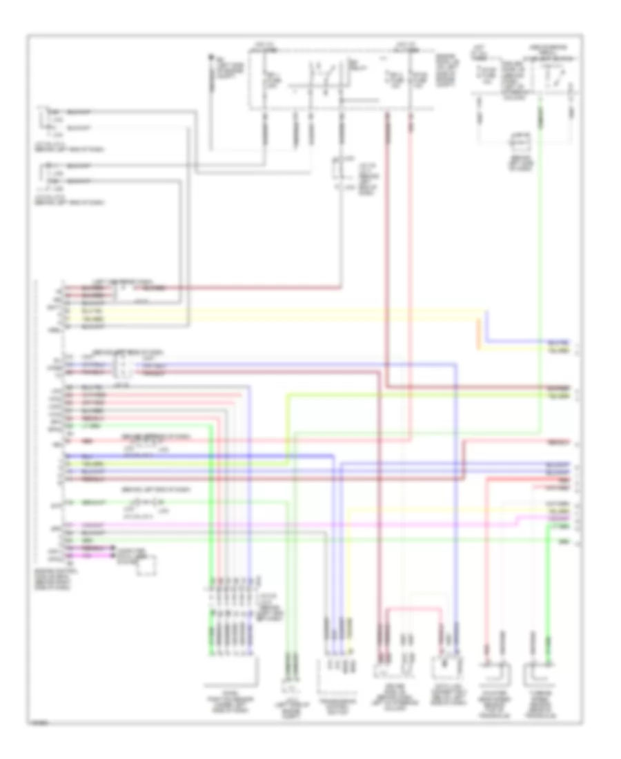 A T Wiring Diagram 1 of 2 for Toyota Sienna CE 2004