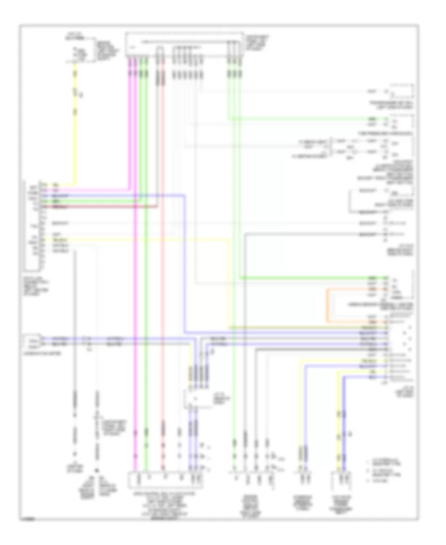 Computer Data Lines Wiring Diagram for Toyota Tacoma 2011