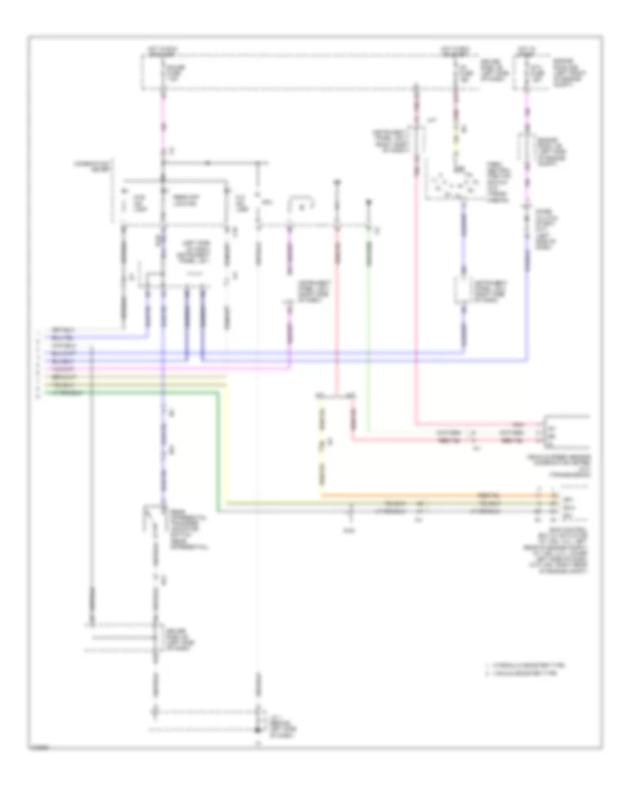 2.7L, 4WD Wiring Diagram (2 of 2) for Toyota Tacoma 2011