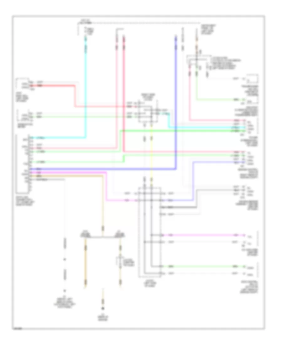 Computer Data Lines Wiring Diagram for Toyota Yaris 2007