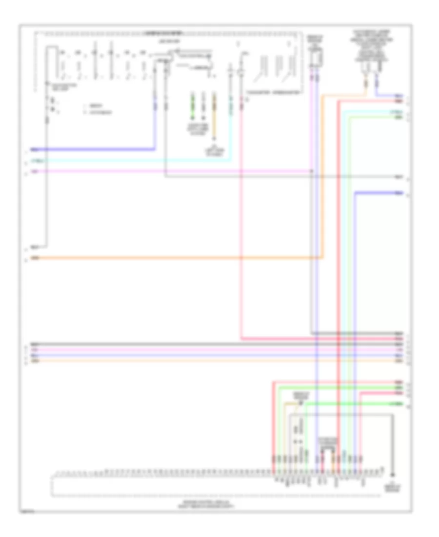 1.5L, Engine Performance Wiring Diagram (2 of 4) for Toyota Yaris 2007