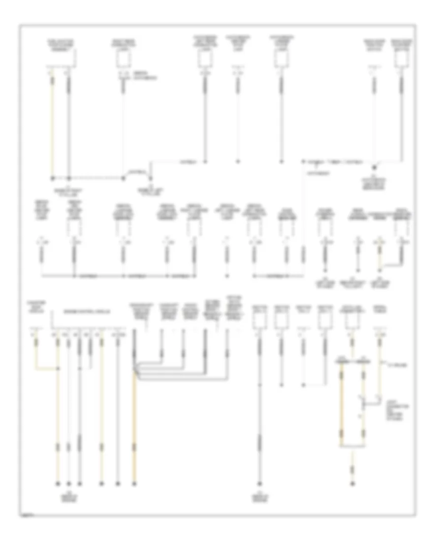 Ground Distribution Wiring Diagram 1 of 3 for Toyota Yaris 2007