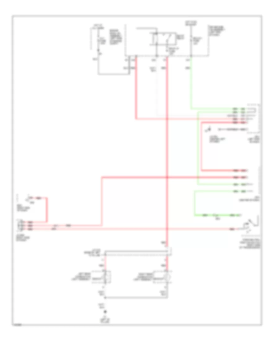 Backup Lamps Wiring Diagram for Toyota 4Runner SR5 2014