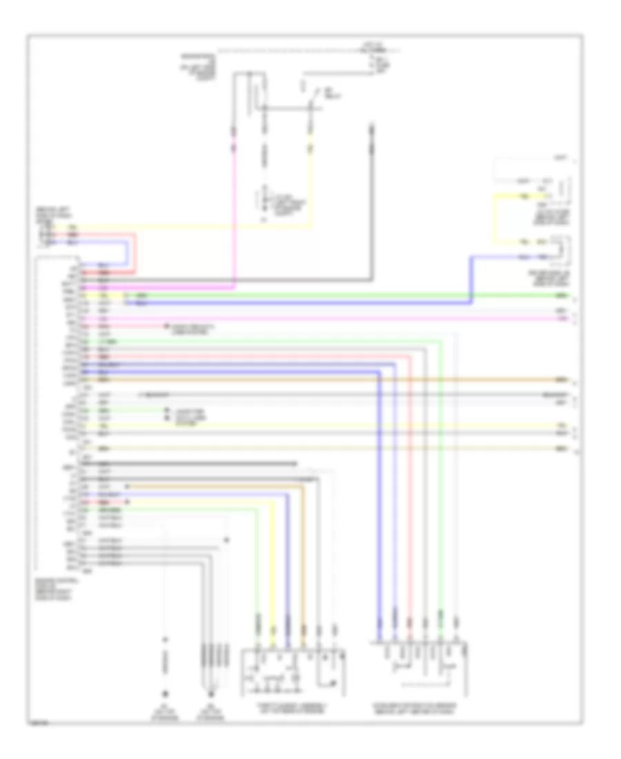 Dynamic Laser Cruise Control Wiring Diagram 1 of 3 for Toyota Avalon Touring 2007